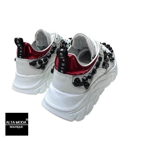 Кеди JOHN RICHMOND 12363 D CALF BIANCO 6744 фото